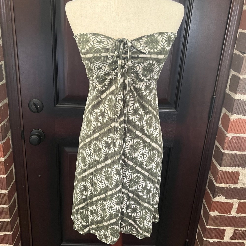 Patagonia Convertible Kamala Dress in Green Size Small - Picture 2 of 8
